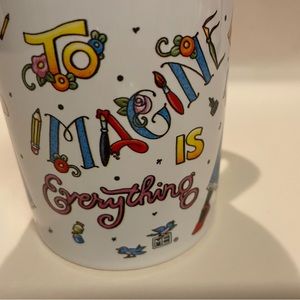 Mary Engelbreit “To Imagine is Everything” Mug, EUC